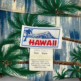 Hawaii Graphic Hawaiian Shirt - XL Multicoloured Cotton
