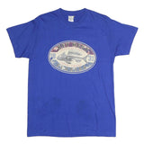 COTTONMILL Mens Blue Key West Offshore Classic Graphic T-Shirt XL Short Sleeve