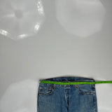 501 Levis Jeans - 34W 31L Blue Denim