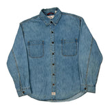 Vintage Levis Denim Shirt - Large Blue Cotton