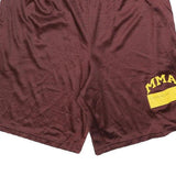 CHAMPION Mens Shorts Maroon M W30 Mesh MMA Logo Casual Athletic