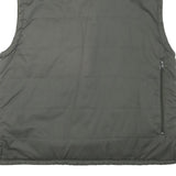 ESSE EMME Mens Grey & Dark Green Zip Jacket L Polyester Blend Pockets Casual