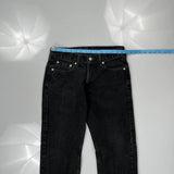 Levis 505 Jeans - 29W 29L Black Cotton