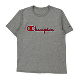 Champion T-Shirt - Large Grey Cotton