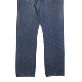 LEVI'S 501 Mens Jeans Blue Regular Straight Denim Medium W38 L34 Classic Button