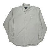 Blake Ralph Lauren Shirt - XL Cream Cotton