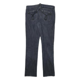 CALVIN KLEIN JEANS Womens Regular Fit Straight Denim Dark Wash W30 L30 Stylish