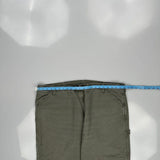 Unbranded Carpenter Trousers - 42W 28L Grey Cotton
