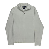 Polo By Ralph Lauren Zip Up - XL White Cotton