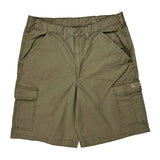 Wrangler Cargo Shorts - 32W 8L Khaki Cotton