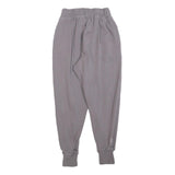 GYMSHARK Womens Joggers Grey XS W24 L25 Slim Tapered Fit Cotton Blend Casual