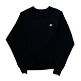 Reverse Weave Champion Sweatshirt - Small Black Cotton