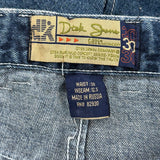 Dtek Carpenter Shorts - 30W 12L Dark Wash Cotton