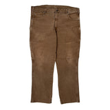 Carhartt Carpenter Pants - 36W 29L Brown Cotton