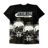 Military Memorial Ride Anvil T-Shirt - Large Multicoloured Cotton