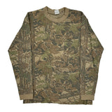 Made In USA Liber Tee'S Long Sleeve T-Shirt - Small Camo Cotton