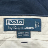 Polo By Ralph Lauren Chinos - 34W 31L Navy Cotton