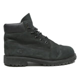 TIMBERLAND Mens Black Leather Ankle Boots UK 5.5 Durable Outdoor Workwear