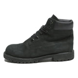 TIMBERLAND Mens Black Leather Ankle Boots UK 5.5 Durable Outdoor Workwear