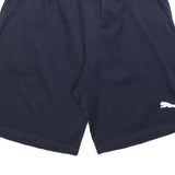 PUMA Mens Shorts Navy Casual M W28 Polyester Sportswear Athletic