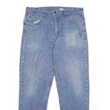 CARHARTT Mens Relaxed Blue Denim Jeans W38 L31 Classic Cotton Zip Pockets