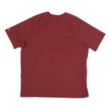CARHARTT Mens Maroon Pocket T-Shirt XL Short Sleeve Crew Neck Workwear Casual