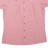 MAMMUT Womens Pink Check Shirt S Outdoor Hiking Performance Breathable