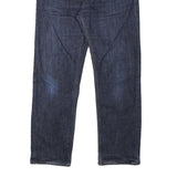 BOSS Mens Jeans Blue Regular Straight Denim Medium W32 L27 Stylish Classic Zip