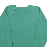 HANES Womens Green Sweatshirt L Cotton Blend Crew Neck Pullover Autumn Leaves