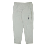 ALLSPORT Mens Relaxed Beige Trousers W36 L30 Zip Closure Casual Comfort