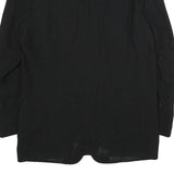 SCHILD Mens Black Classic Jacket XL Woven Button Closure Tailored Formal Blazer