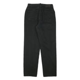 CALVIN KLEIN JEANS Womens Black Regular Straight Denim Medium W28 L29 Zip Cotton