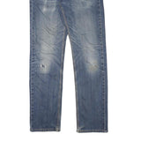 LEVI'S 514 Mens Slim Jeans Denim Medium W30 L32 Classic Cotton Blend Zip