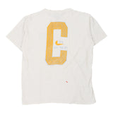 Senior Oneita Single Stitch T-Shirt - XL White Cotton