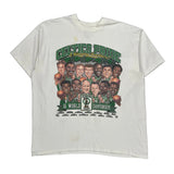 Celtics Pride Fruit Of The Loom Graphic T-Shirt - XL White Cotton