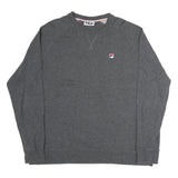 LEVI'S Mens Grey Crew Neck 2XL Cotton Sweatshirt Casual Pullover