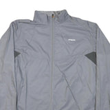 PATAGONIA Mens Grey & Dark Grey Windbreaker Jacket XL Nylon Zip Lightweight