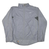 PATAGONIA Mens Grey & Dark Grey Windbreaker Jacket XL Nylon Zip Lightweight