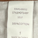 Unbranded Cargo Trousers - 24W 28L Brown Cotton