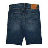 501 Levis Denim Shorts - 34W 11L Blue Cotton