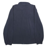 STARTER Mens Navy Blue Jacket XL Polyester Plain Zip Casual Outerwear