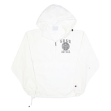 CHAMPION Mens White Sdsu Aztecs Hoodie Jacket S Polyester Plain Zip Hooded