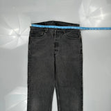 501 Levis Jeans - 32W 31L Grey Denim