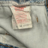 1970S Made In Belgium Levis Jeans - 30W 32L Light Wash Denim