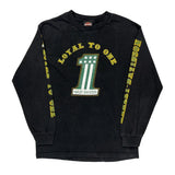 Harley Davidson Graphic Long Sleeve T-Shirt - Medium Black Cotton