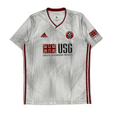 Sheffield United Adidas Football Shirt - Large White Polyester