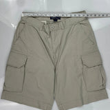 Polo By Ralph Lauren Cargo Shorts - 31W 10L Beige Cotton