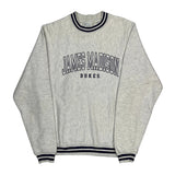 Reverse Weave Champion James Madison Dukes Sweatshirt - Small Gray Cotton