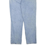 CARHARTT Mens Cotton Blend Regular Light Blue Denim Jeans W38 L32 Workwear Zip