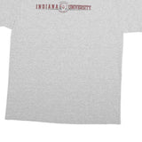 STEVE AND BARRYS Mens Grey Indiana University T-Shirt L Short Sleeve Crew Neck